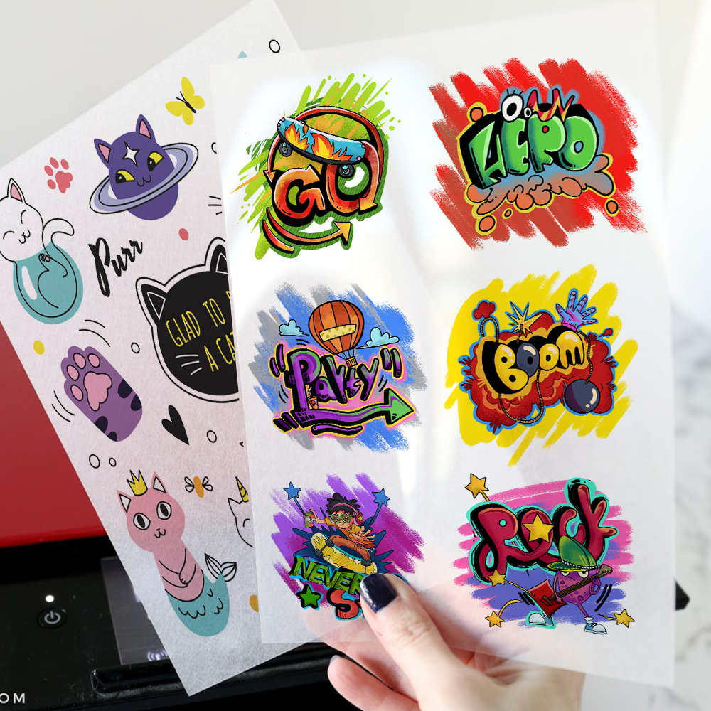 Papel retráctil imprimible para inyección de tinta