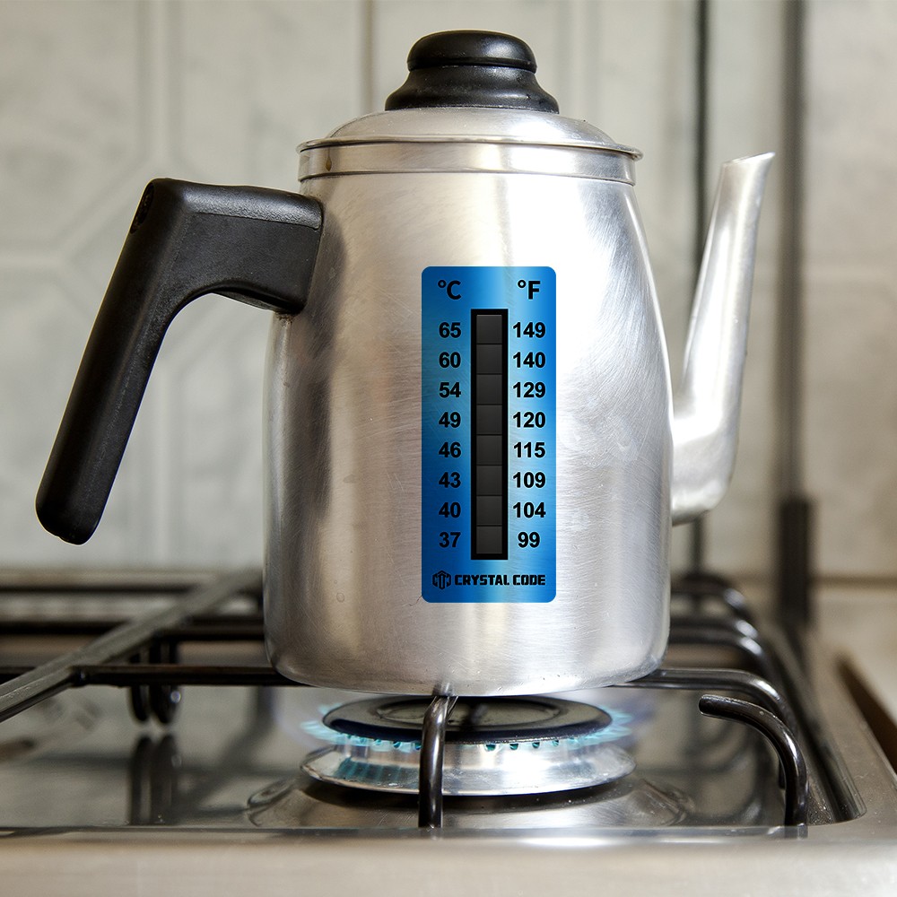 Etiqueta indicadora de temperatura irreversible