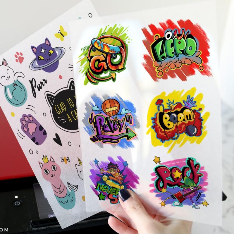 Papel retráctil imprimible para inyección de tinta