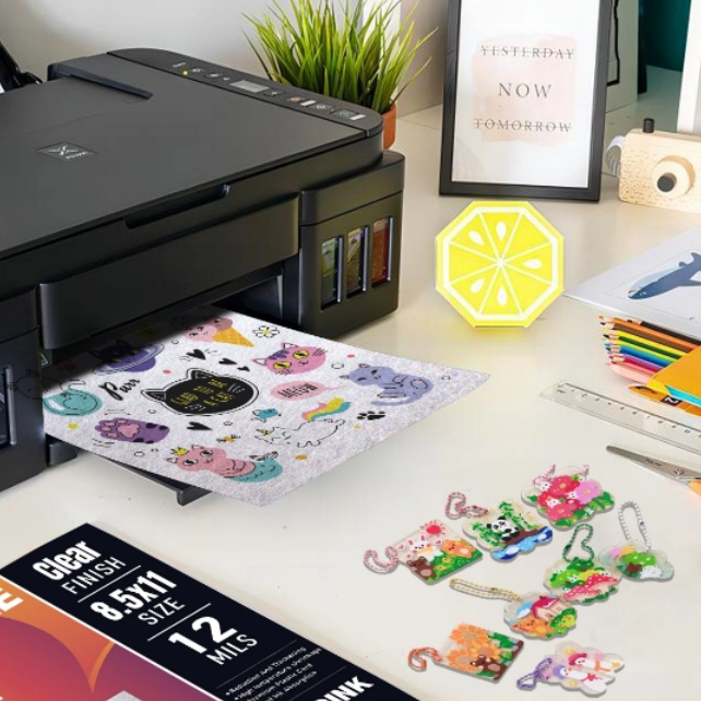 Papel adhesivo imprimible A4