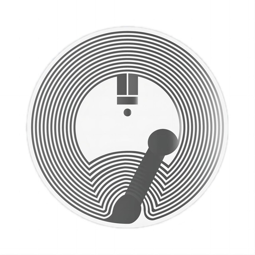 Pegatina RFID circular