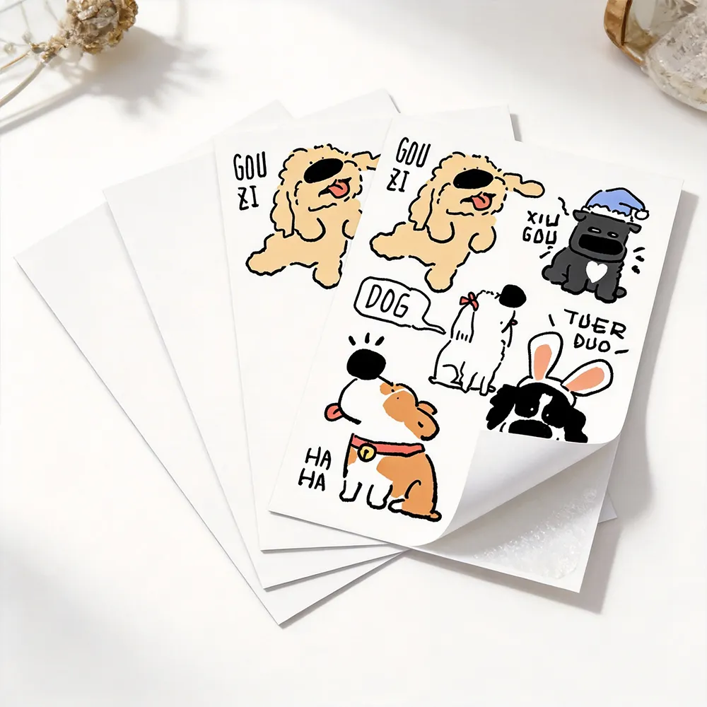 pegatinas de vinilo personalizadas A4