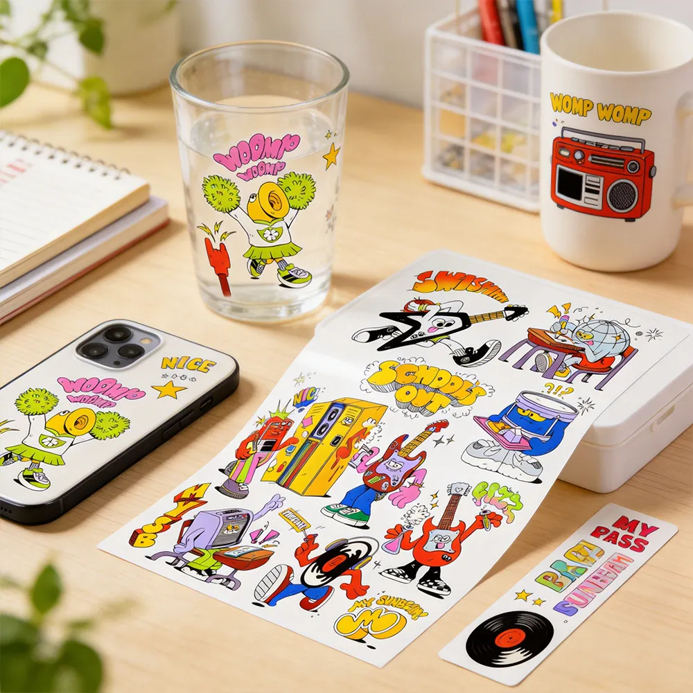 Pegatinas de vinilo DIY