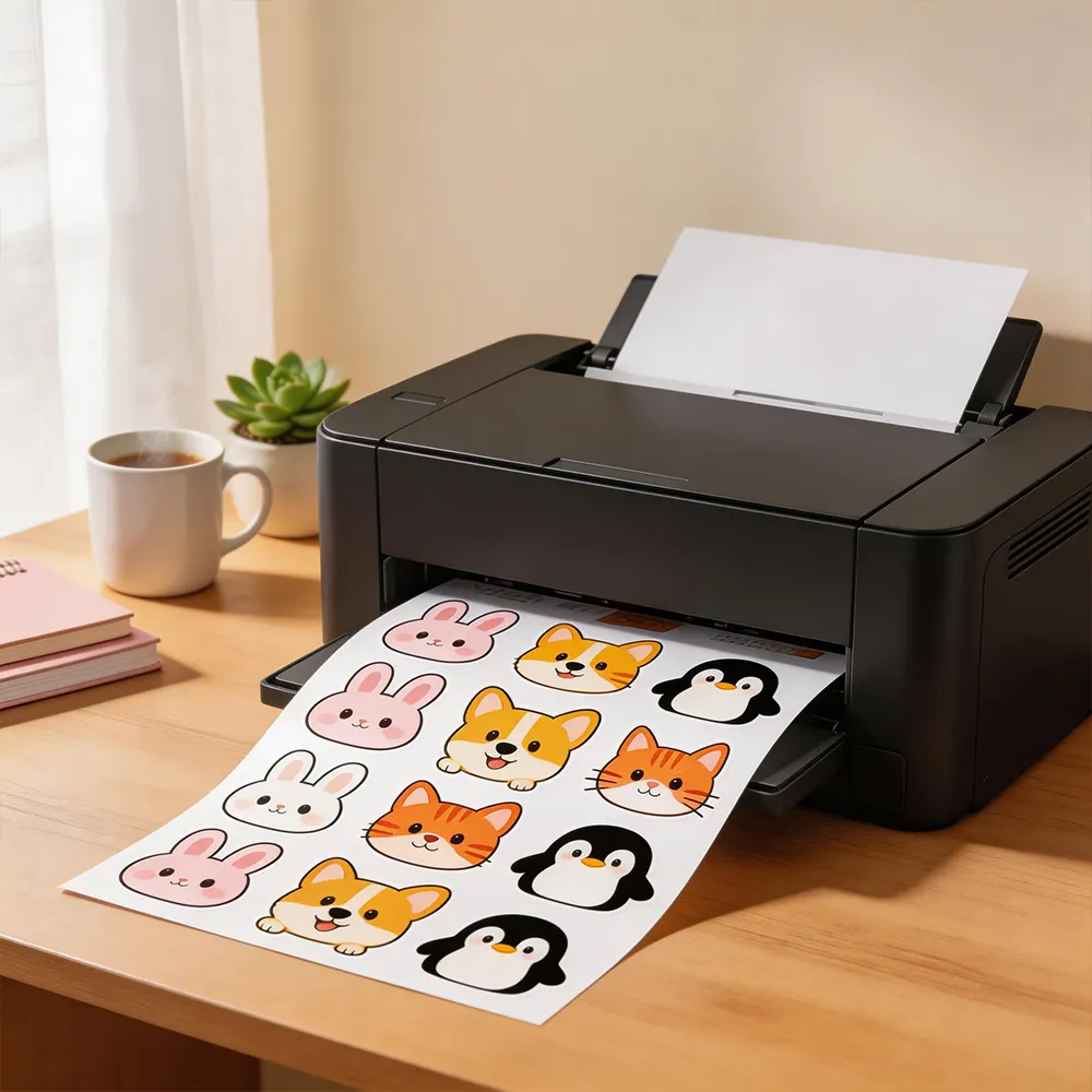Papel de etiqueta personalizada