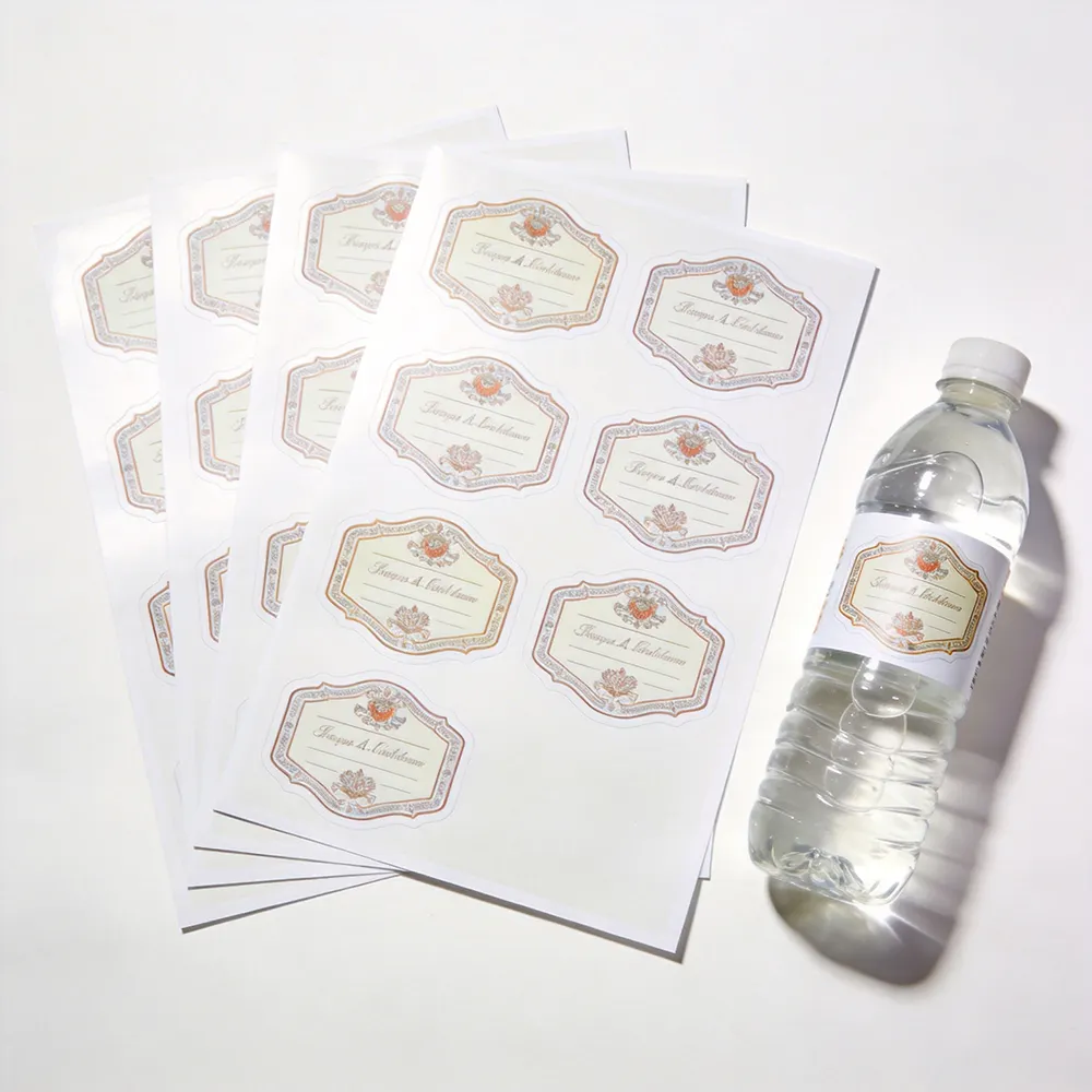 Papel impermeable para etiquetas de vinilo