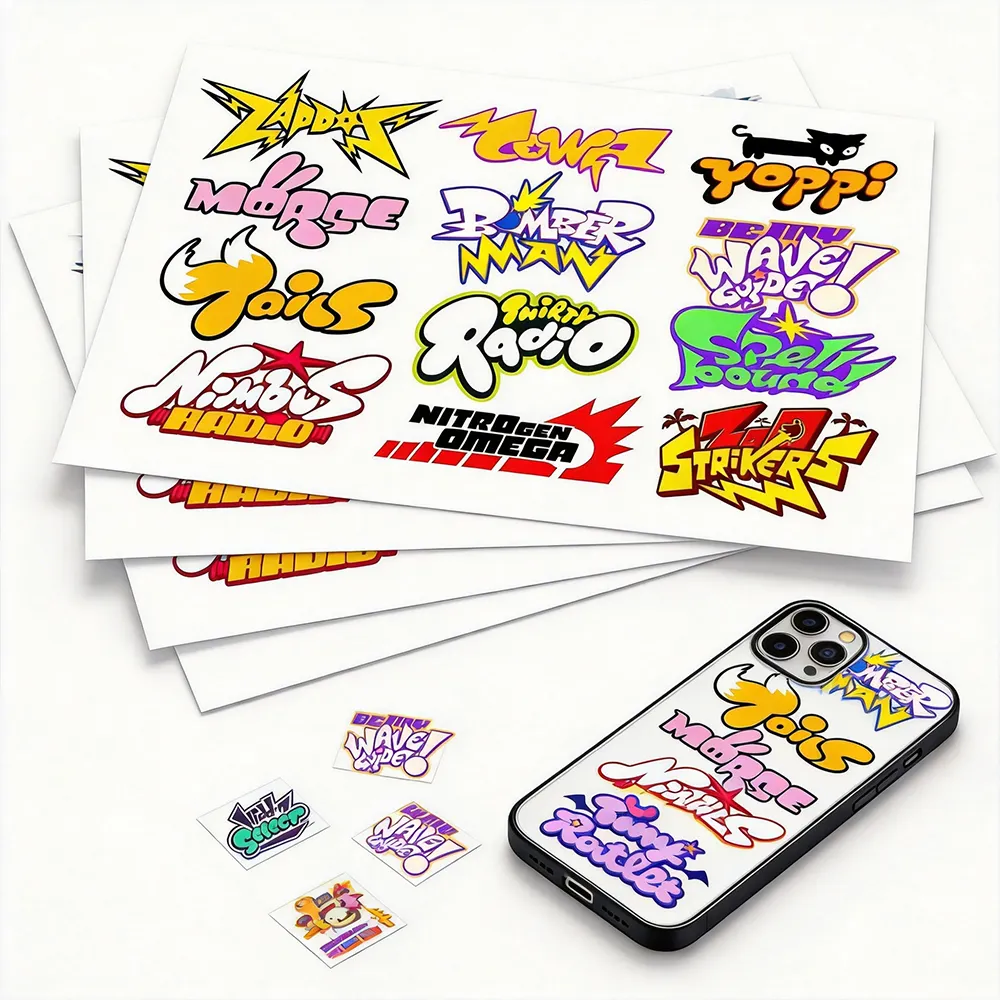 Pegatinas personalizadas para la funda del teléfono