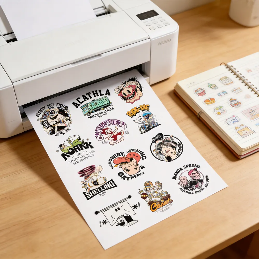Pegatinas personalizadas de vinilo para álbumes de recortes