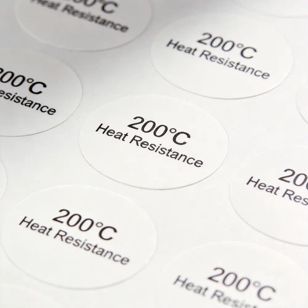 200Etiquetas C resistentes al calor