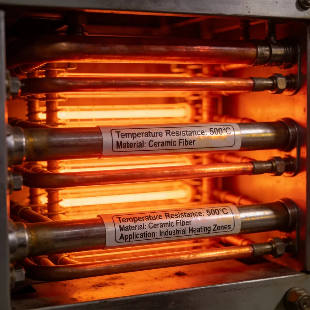 Etiquetas de semiconductores de alta temperatura