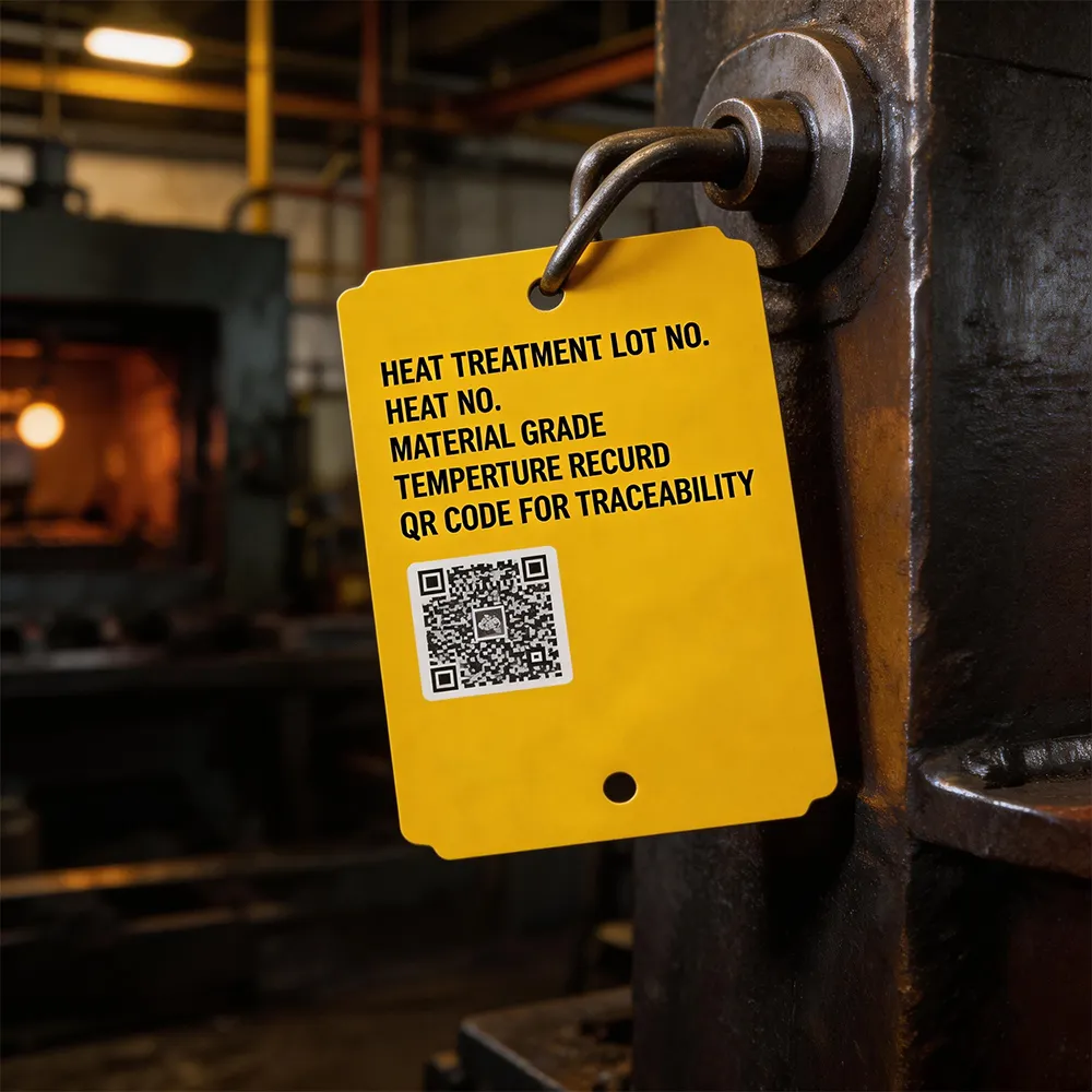Etiquetas industriales resistentes al calor