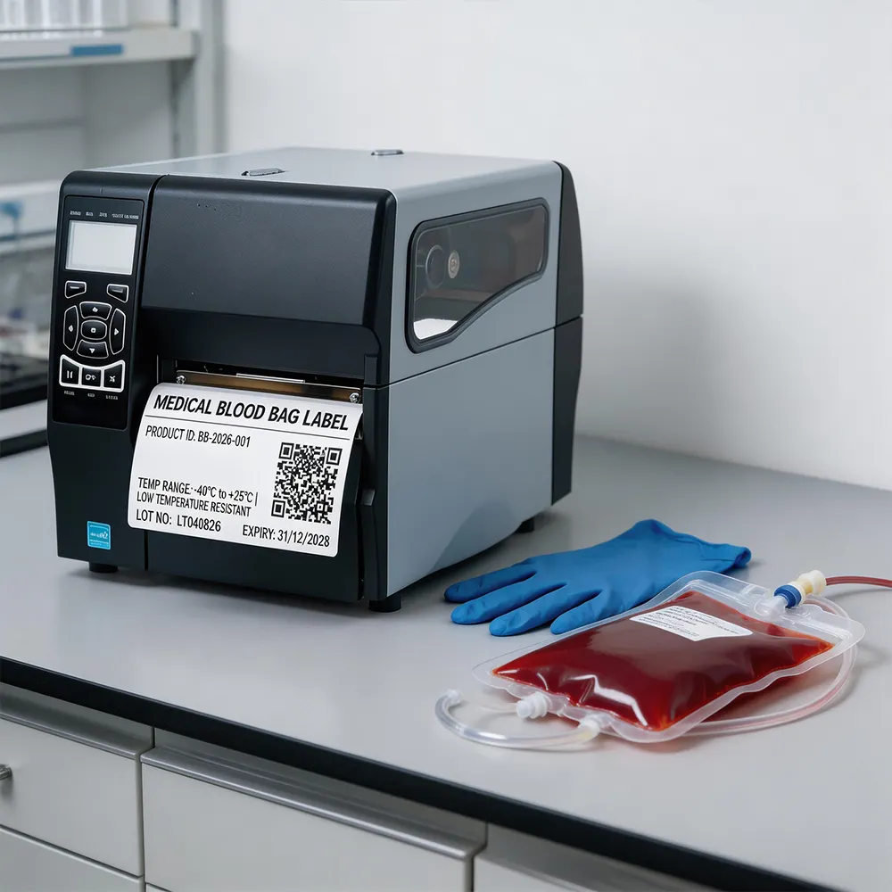 Etiqueta de seguimiento de laboratorio