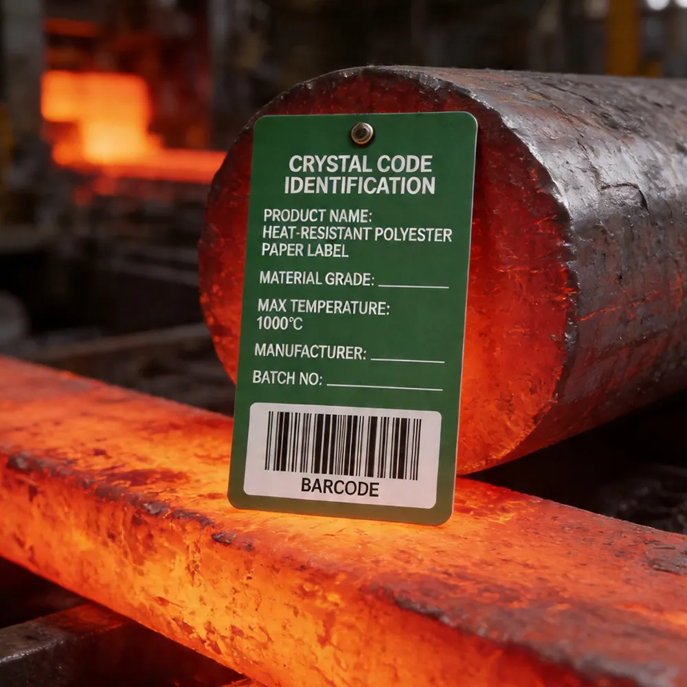 Placas de identificación térmica de acero