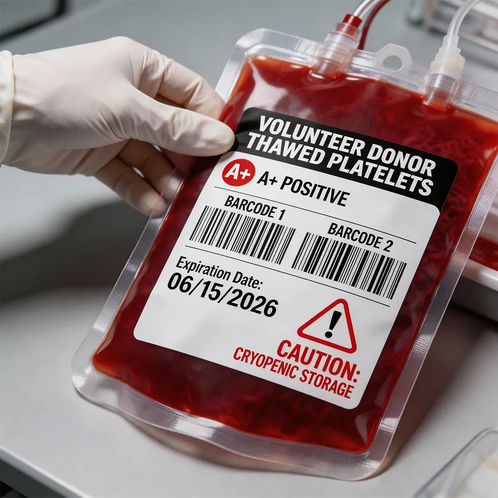 Etiquetas adhesivas médicas