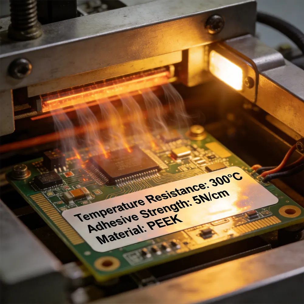 Etiquetas de fabricación de PCB