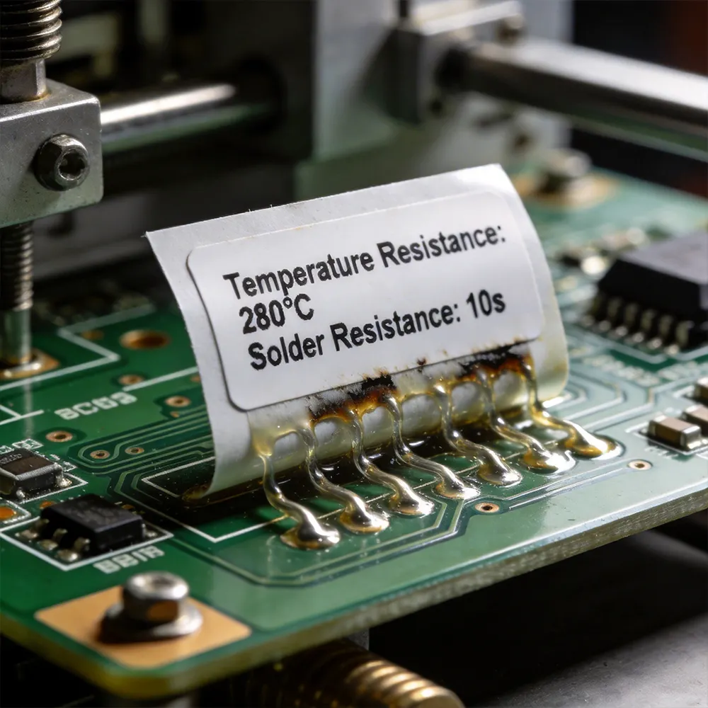 Etiquetas de PCB de semiconductores