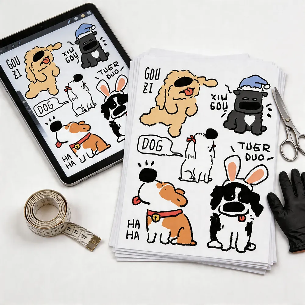 Papel personalizado para tatuajes