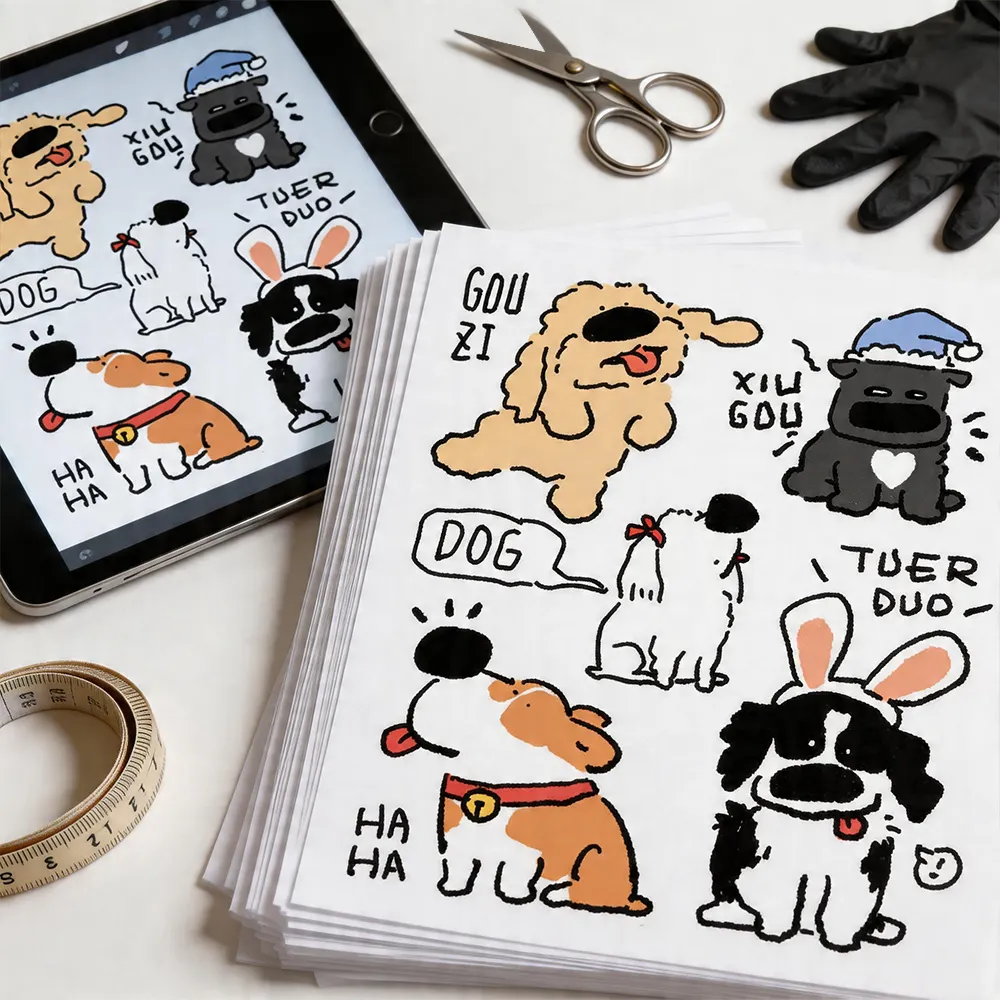 Papel para tatuajes casera