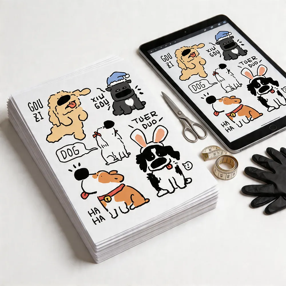 Papel para calcomanías para tatuajes
