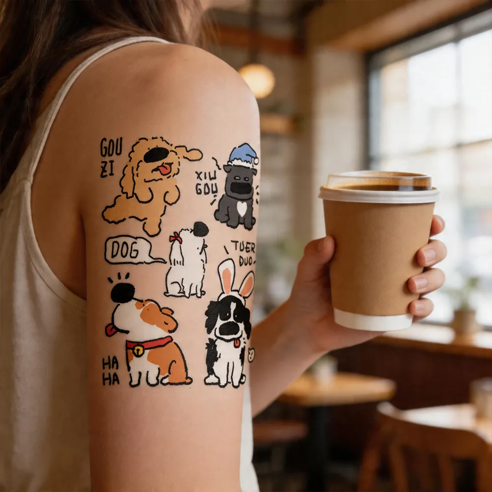 Papel para calcomanías para tatuajes