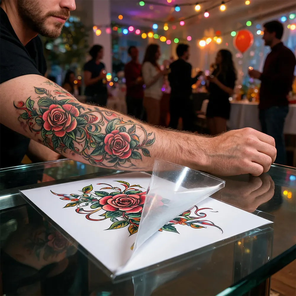 Papel de transferencia de tatuajes A4