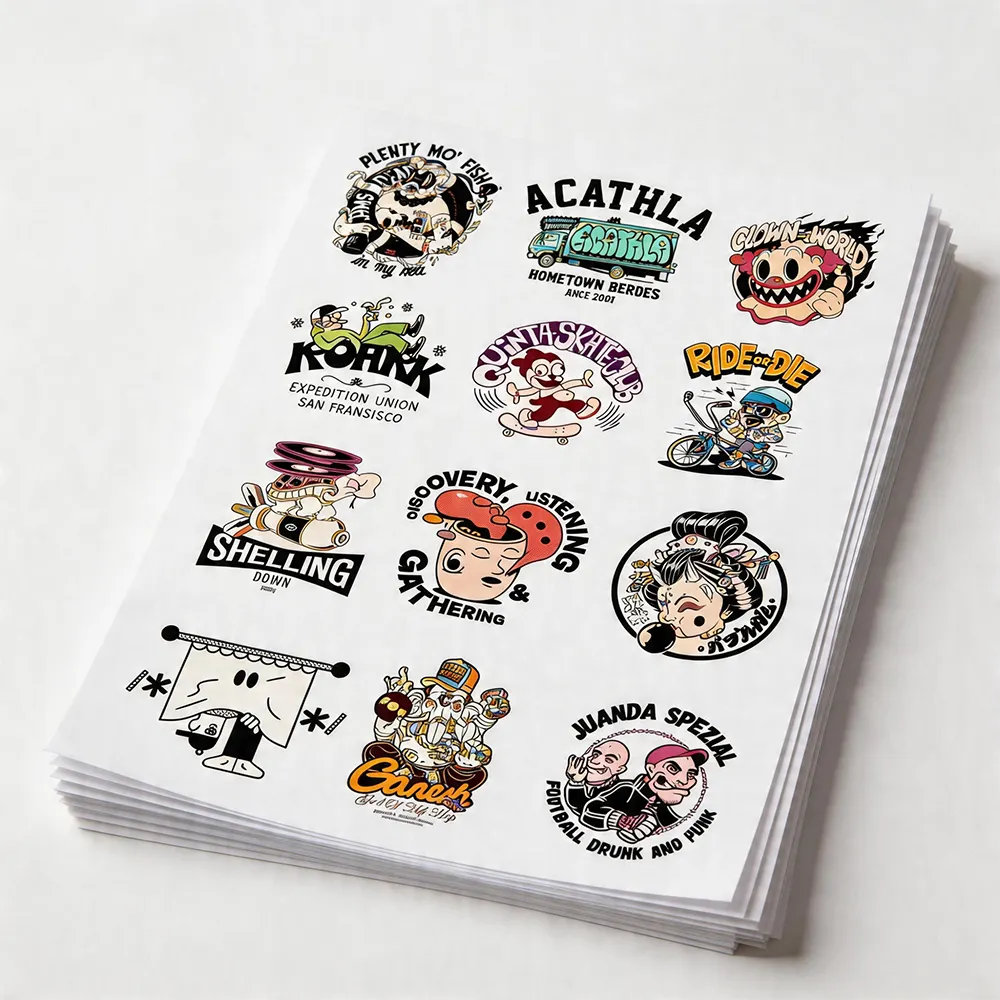 Papel de tatuaje para manualidades caseras