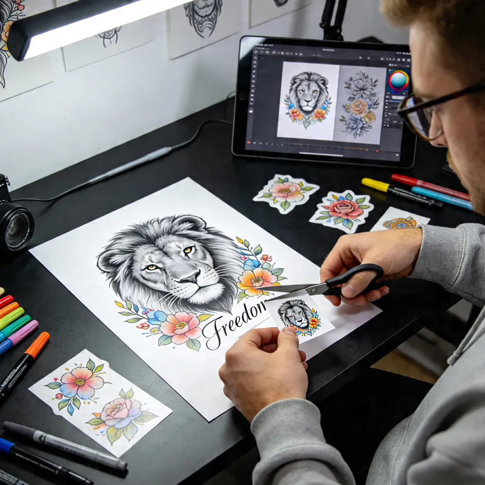 Tatuajes temporales caseros