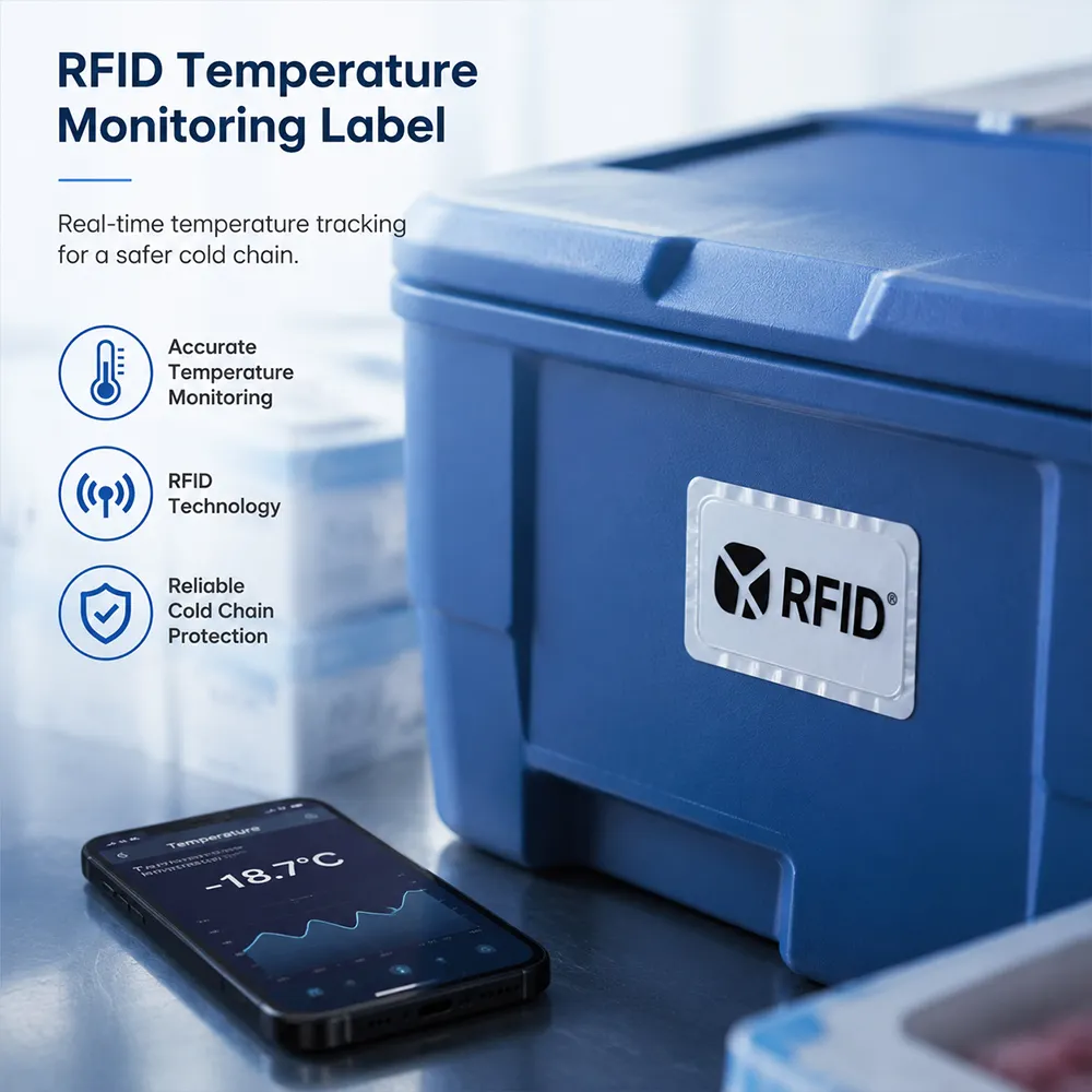 Etiqueta RFID de monitorización de temperatura