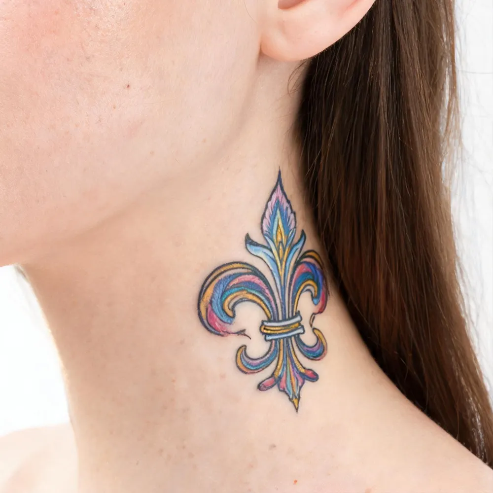 papel de transferencia de tatuajes en blanco