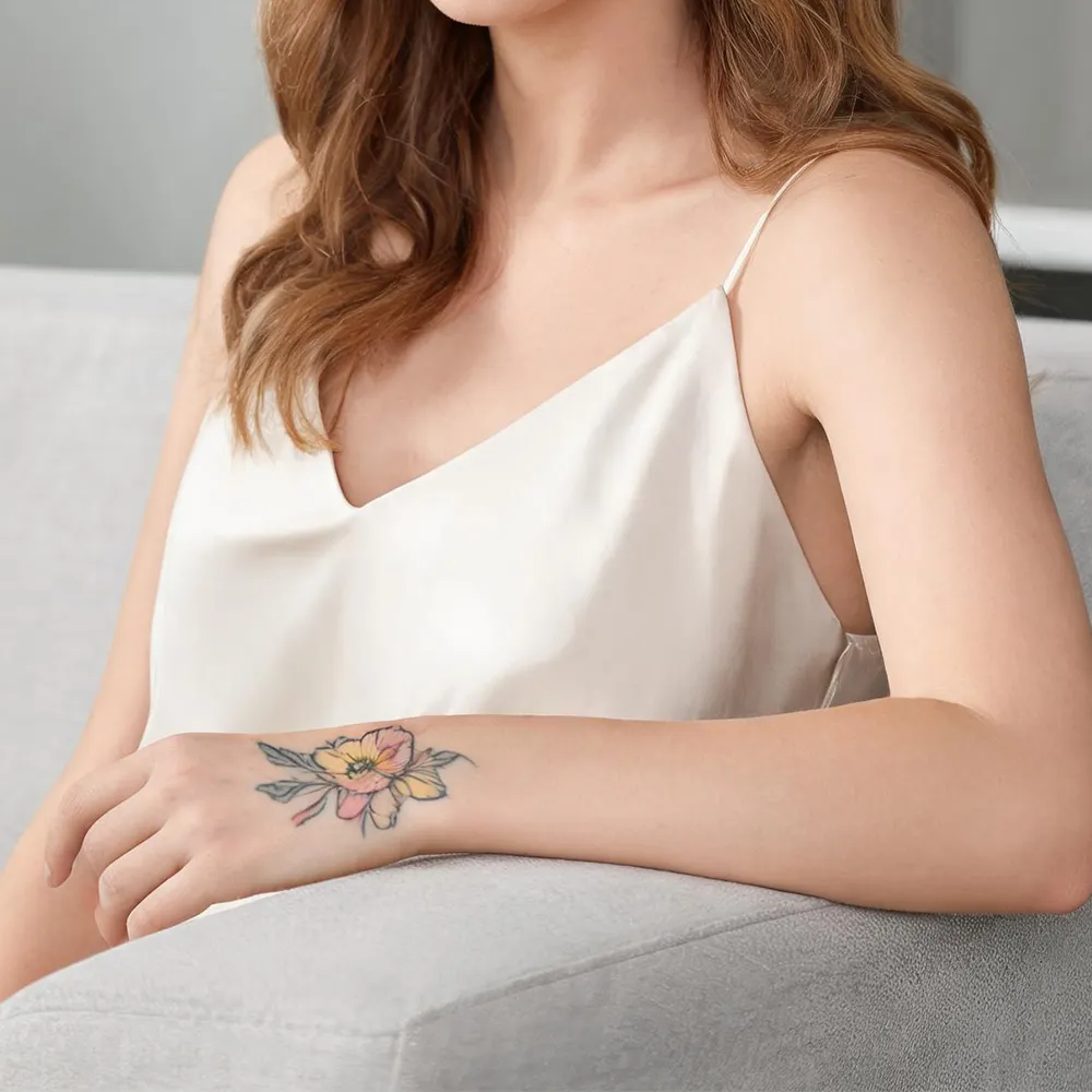 papel de transferencia de tatuajes en blanco