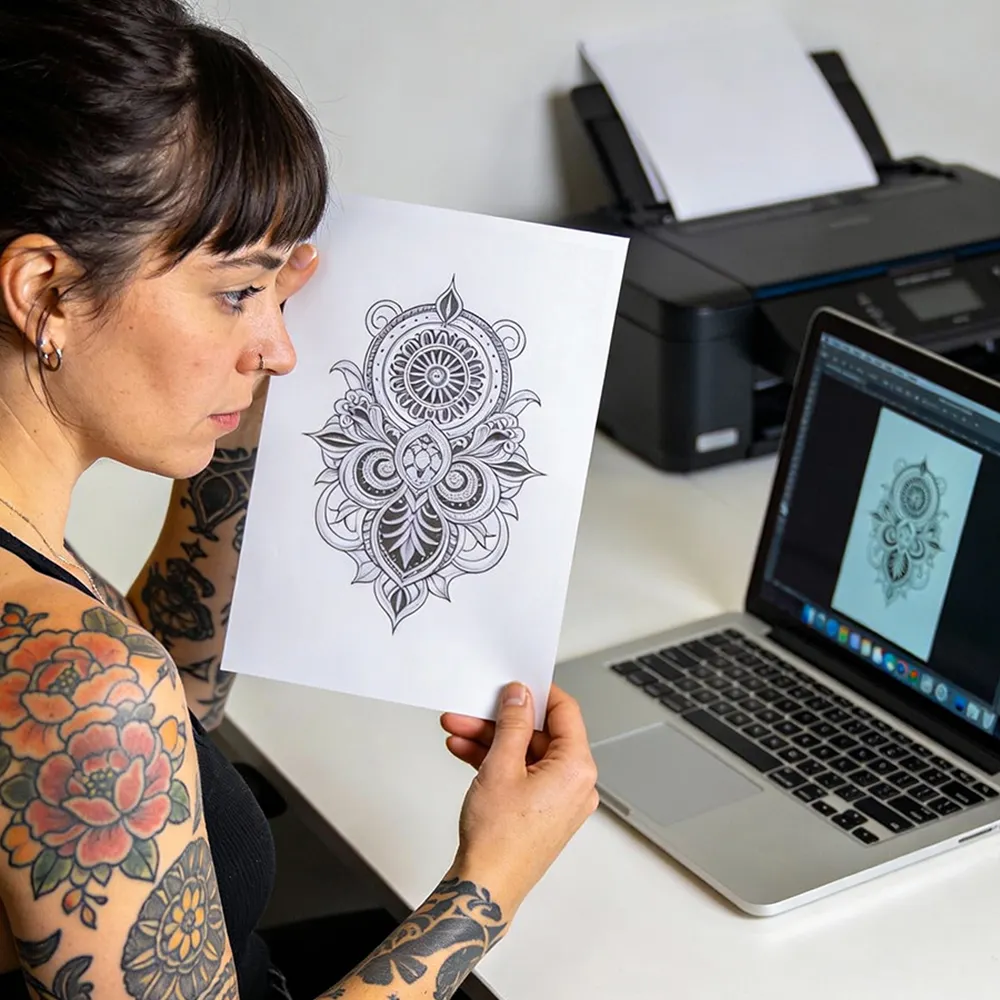 Compra papel para tatuar imprimible