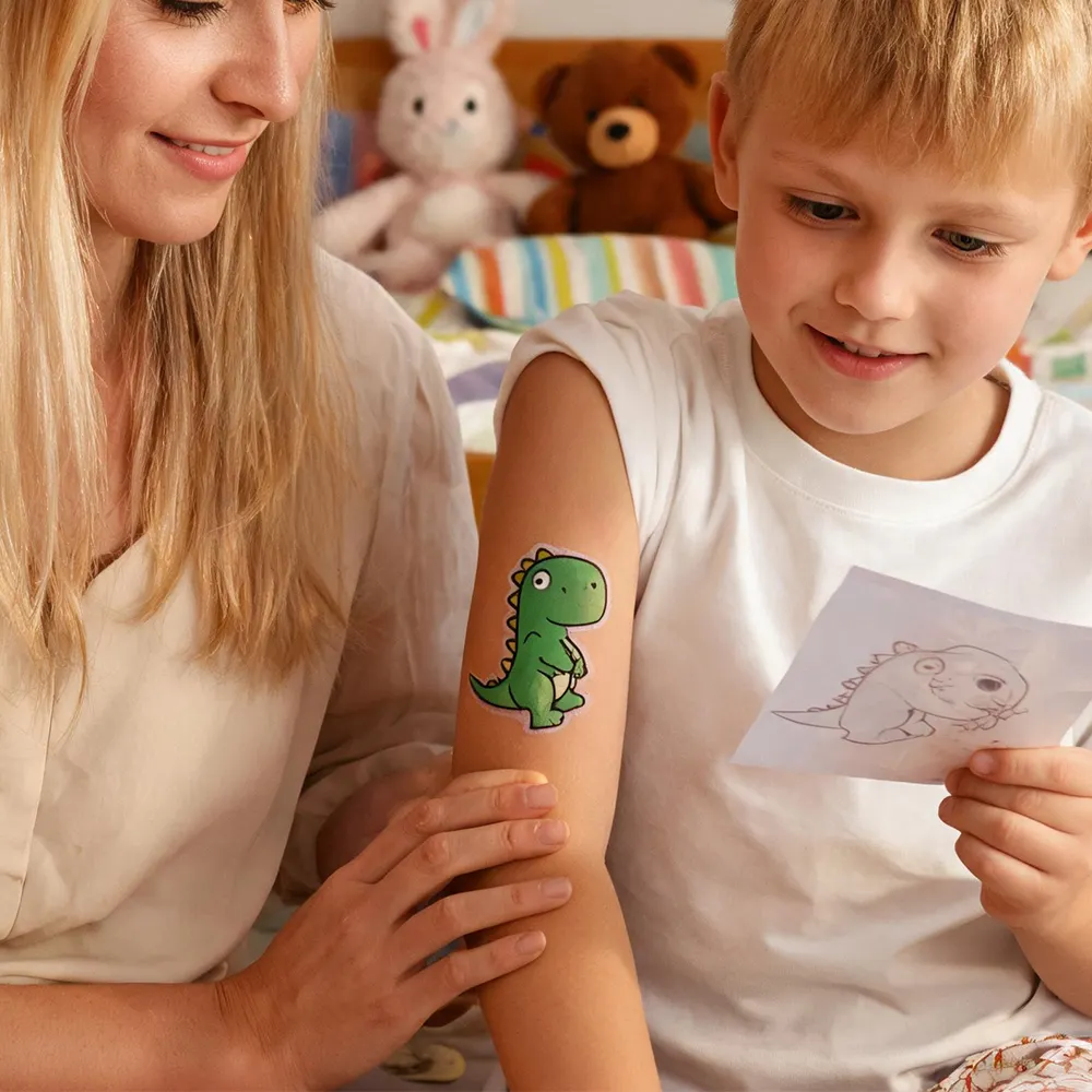 Pegatinas de tatuajes de juguetes para niños