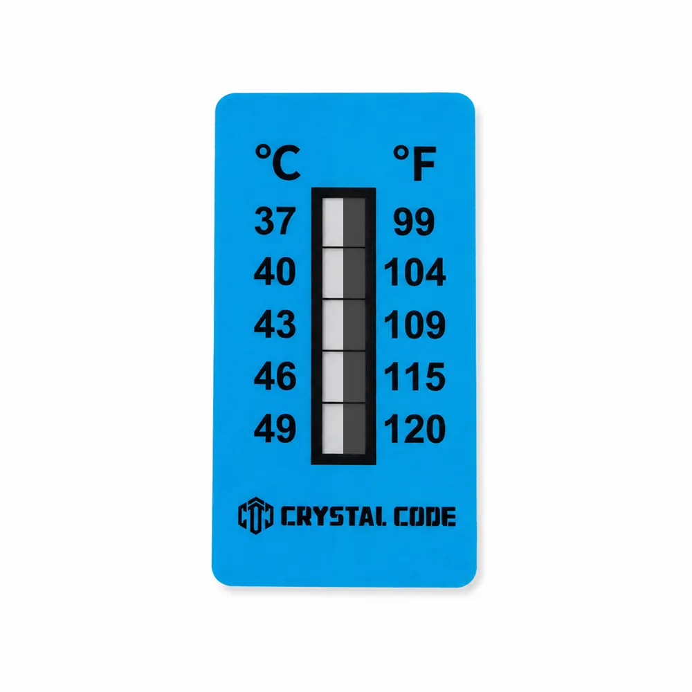 Etiqueta de monitorización de temperatura de la cadena de frío