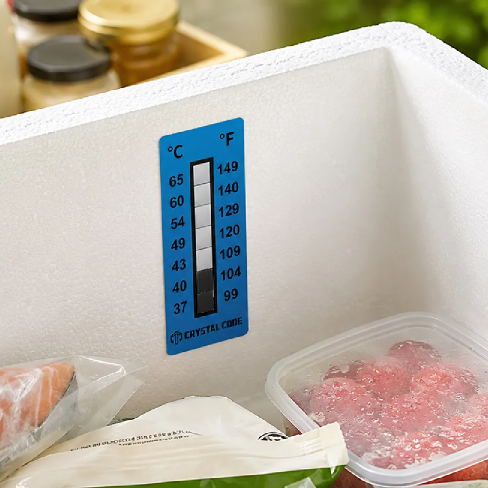 Indicador de temperatura de almacenamiento en frío