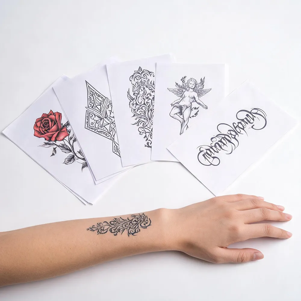 Papel de tatuaje imprimible personalizado
