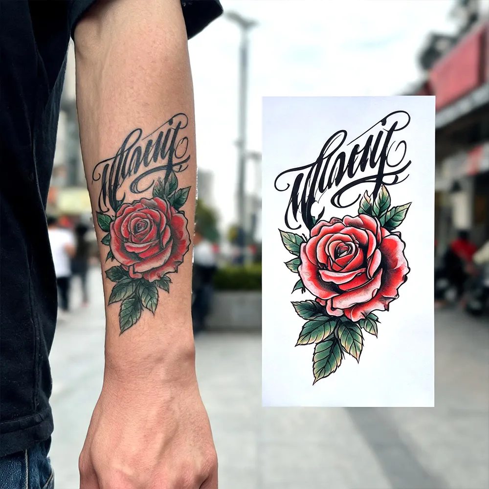Papel pegatina duradero para tatuajes