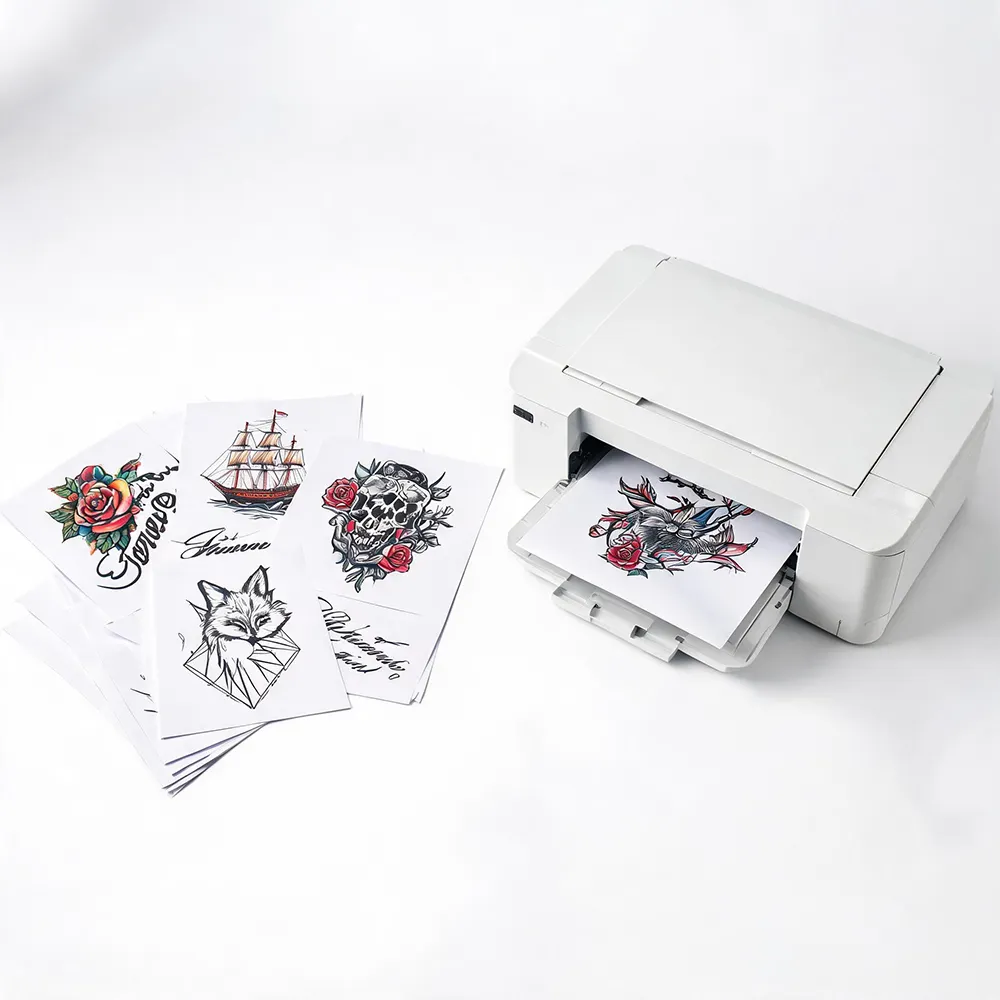 Papel de tatuaje ecológico