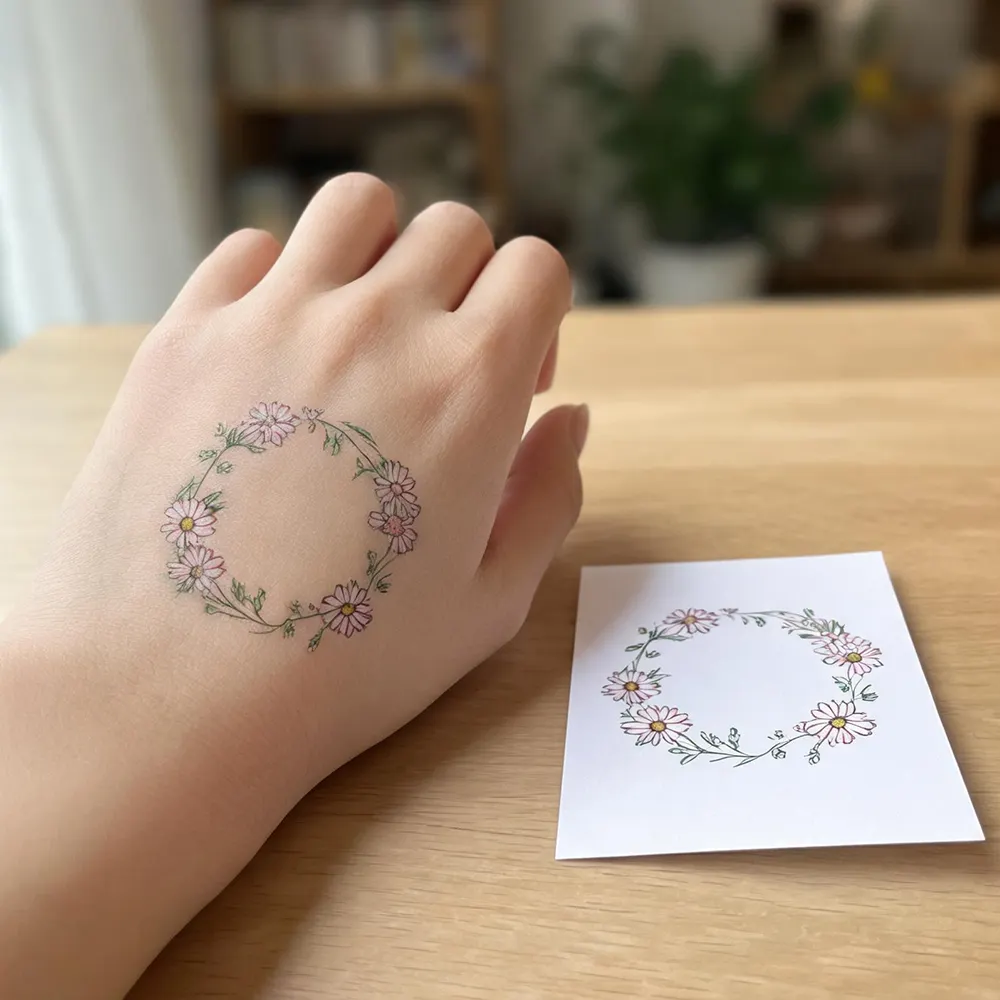 Papel de tatuaje ecológico