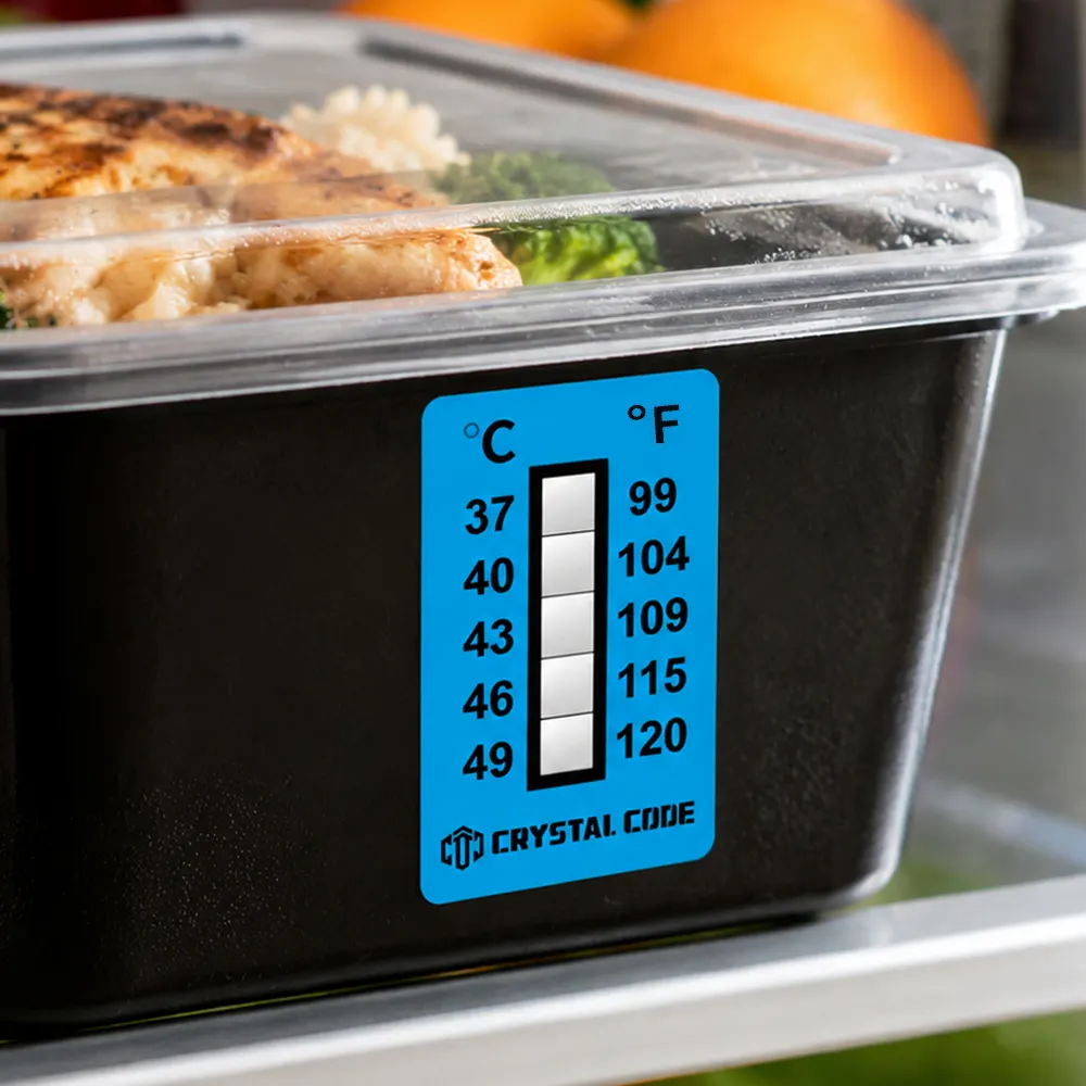 Etiqueta de monitorización de temperatura de la industria alimentaria