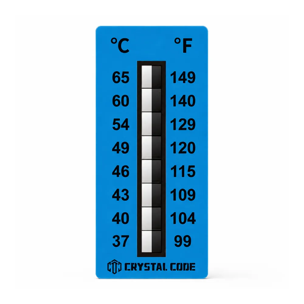 Etiqueta indicadora de exposición al calor