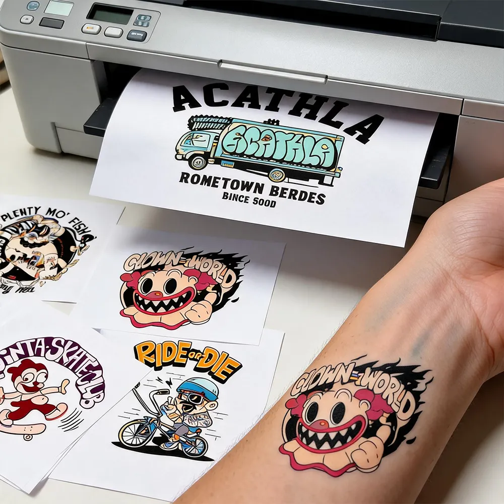 Papel de tatuaje de alta resolución