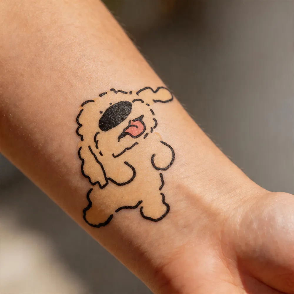 Pegatinas caseras para tatuajes