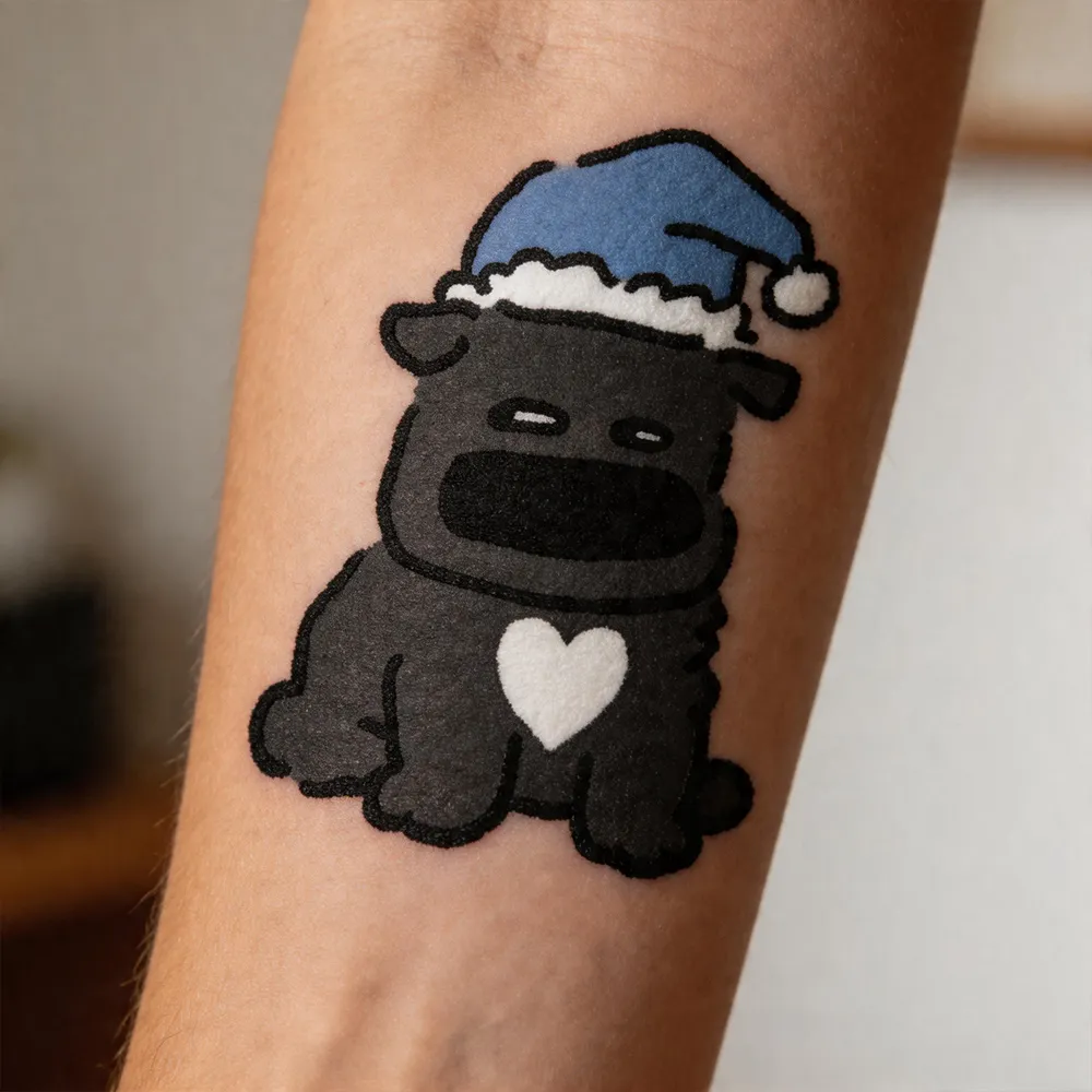 Pegatinas caseras para tatuajes