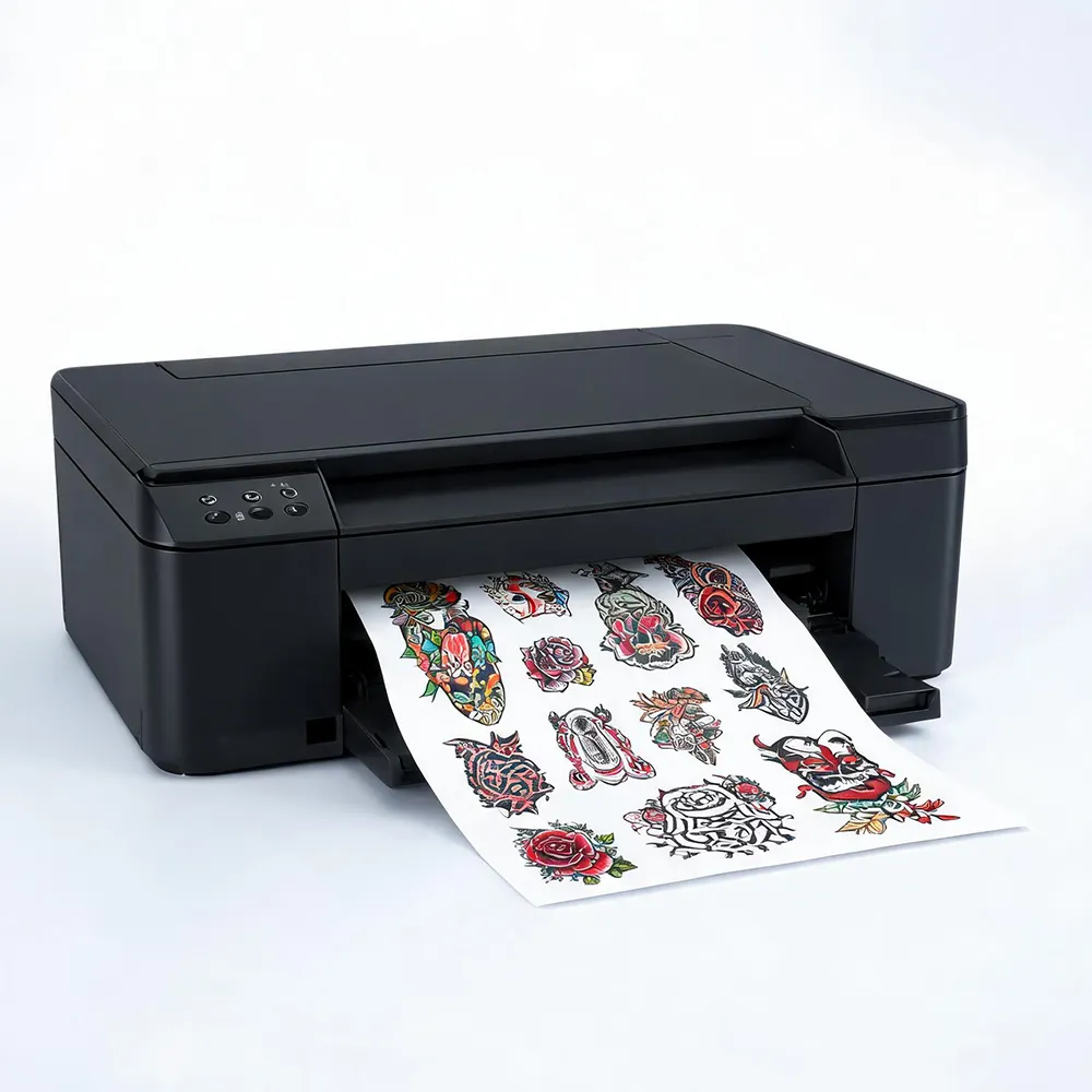 Papel de tatuaje imprimible para inyección de tinta