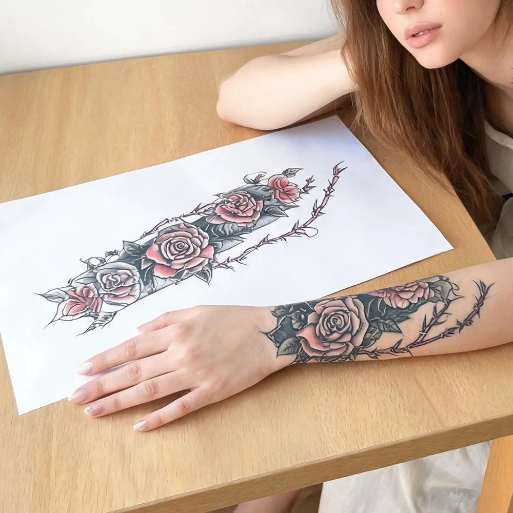 Papel de tatuaje imprimible para inyección de tinta