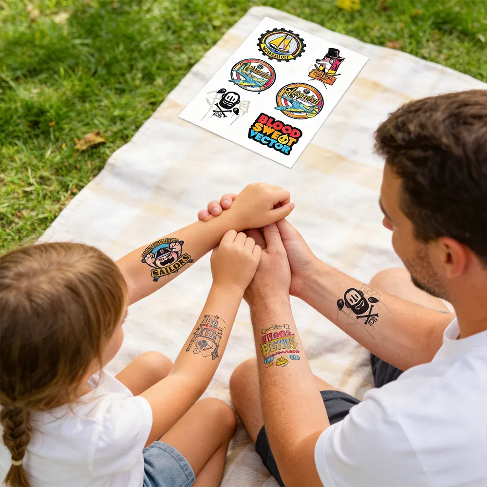 Tatuajes temporales para niños