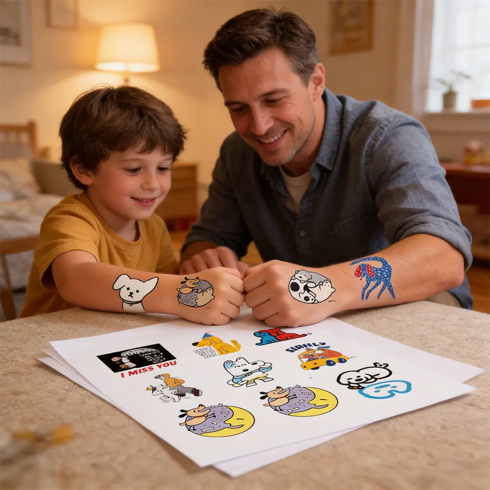Tatuajes temporales para niños