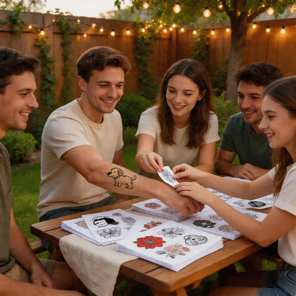 Tatuajes temporales para niños