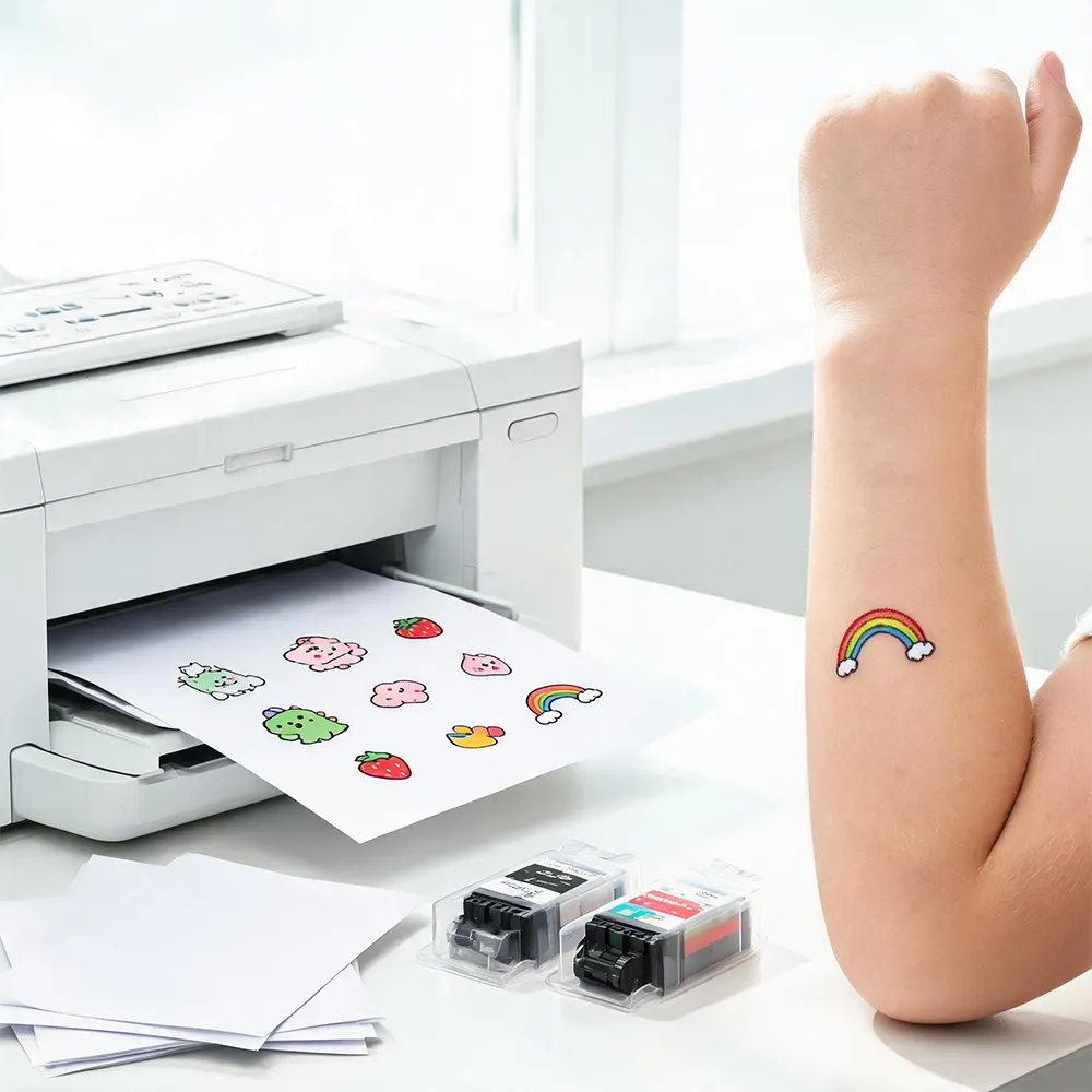Papel de tatuaje de tamaño grande