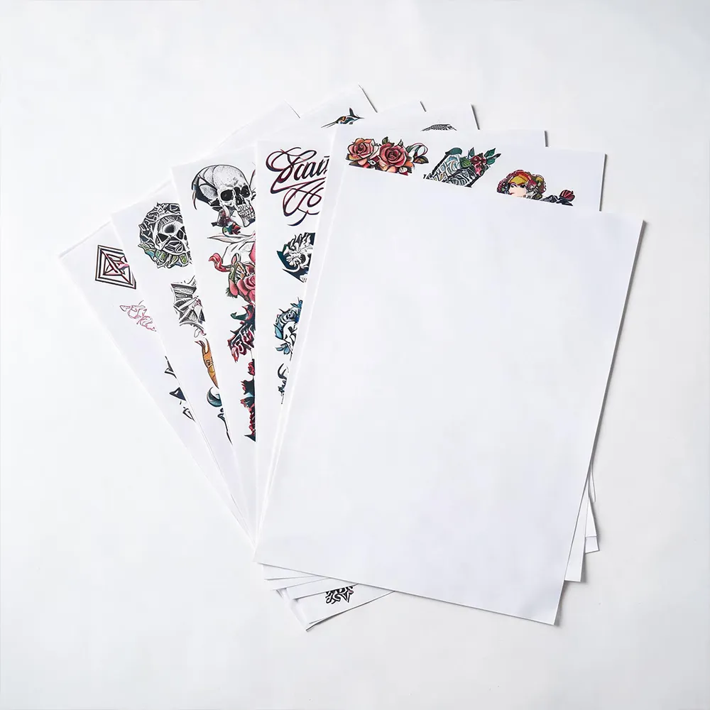 Papel de tatuaje temporal láser