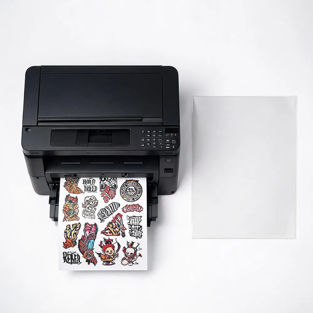Papel de tatuaje temporal láser